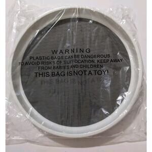 Copco Non-Skid Pantry Cabinet Lazy Susan Turntable, 9-Inch, White Gray Kitchen